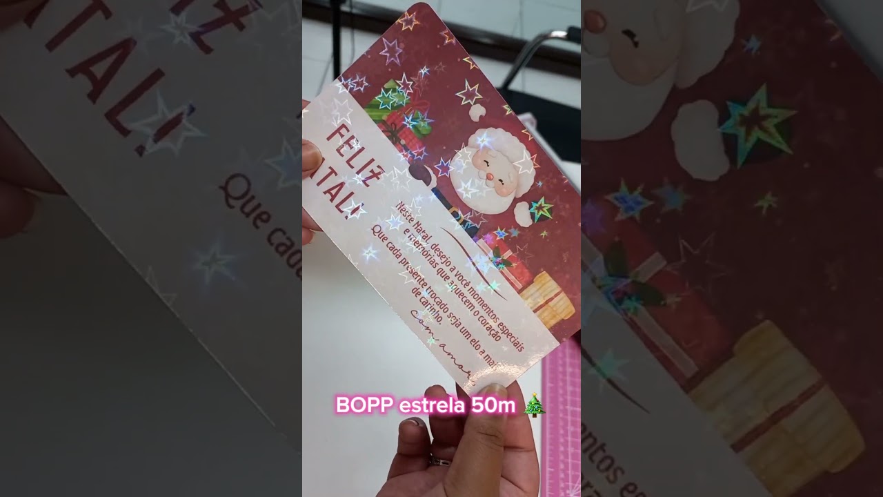 Capa do vídeo 2 dicas de BOPP para arrasar em suas laminações no fim do ano. ✨️