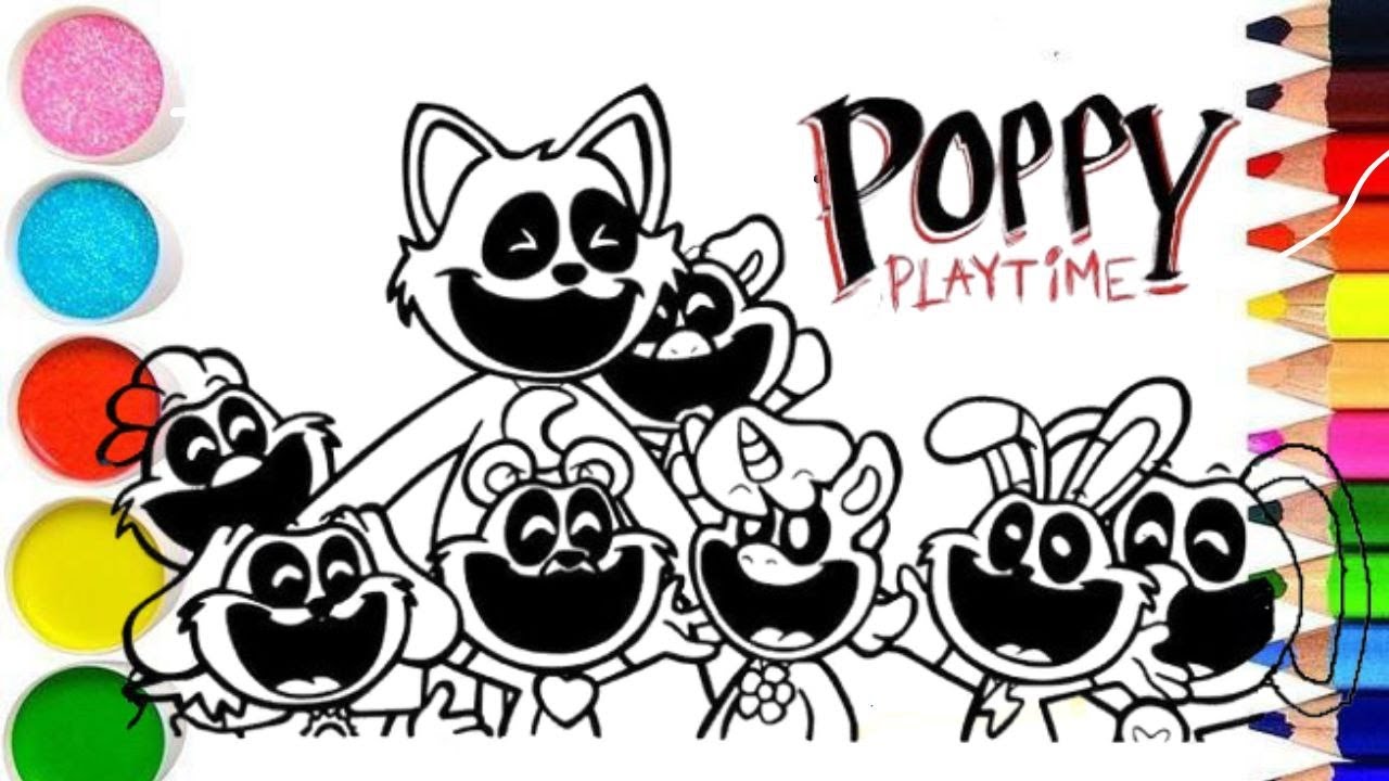 Smiling Critters New Coloring Pages / Coloring Poppy Playtime Chapter 3 ...