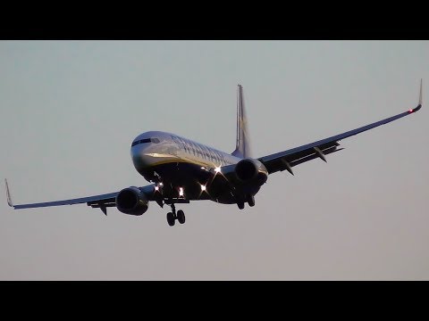 Storm Eleanor Very Windy Landings at Dublin Airport Inc. A330 Go Around!