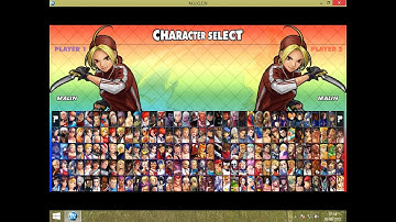 Malin from KOF 2003 In CVS POTS Style Adapted for Capcom Vs SNK Evolution Kore