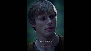 Merlin &amp; Arthur #merlin #merlinedits #arthurpendragon #merthur