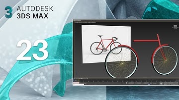 3dsmax Tutorial-23- How to create Bicycle | Beginners Tutorial