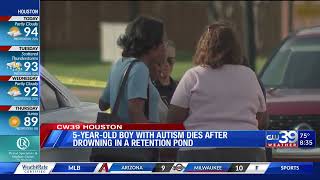 5-year-old autistic boy drowns in Cypress retention pond
