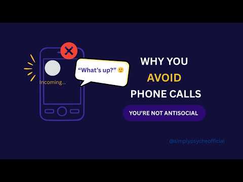 The Psychology of People Who Hate Phone Calls