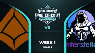 PALADINS Pro Circuit: Intersteller vs mixalazeub (Phase 2 Week 1)