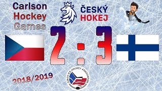 Carlson Hockey Games | Česko - Finsko 2.5. 2019