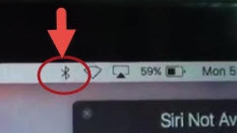 Macbook Pro: How to Enable / Disable Bluetooth Shortcut on Menubar
