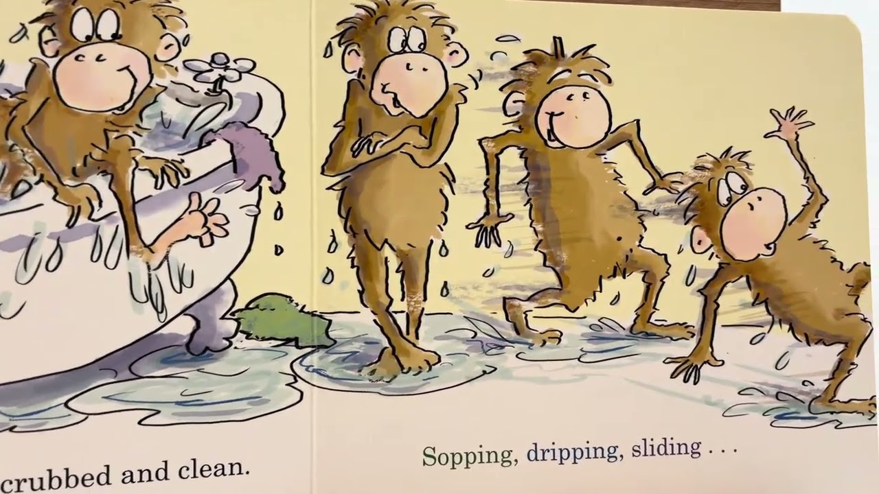 Five Little Monkeys Jump in the Bath @YouReadittoMe - YouTube