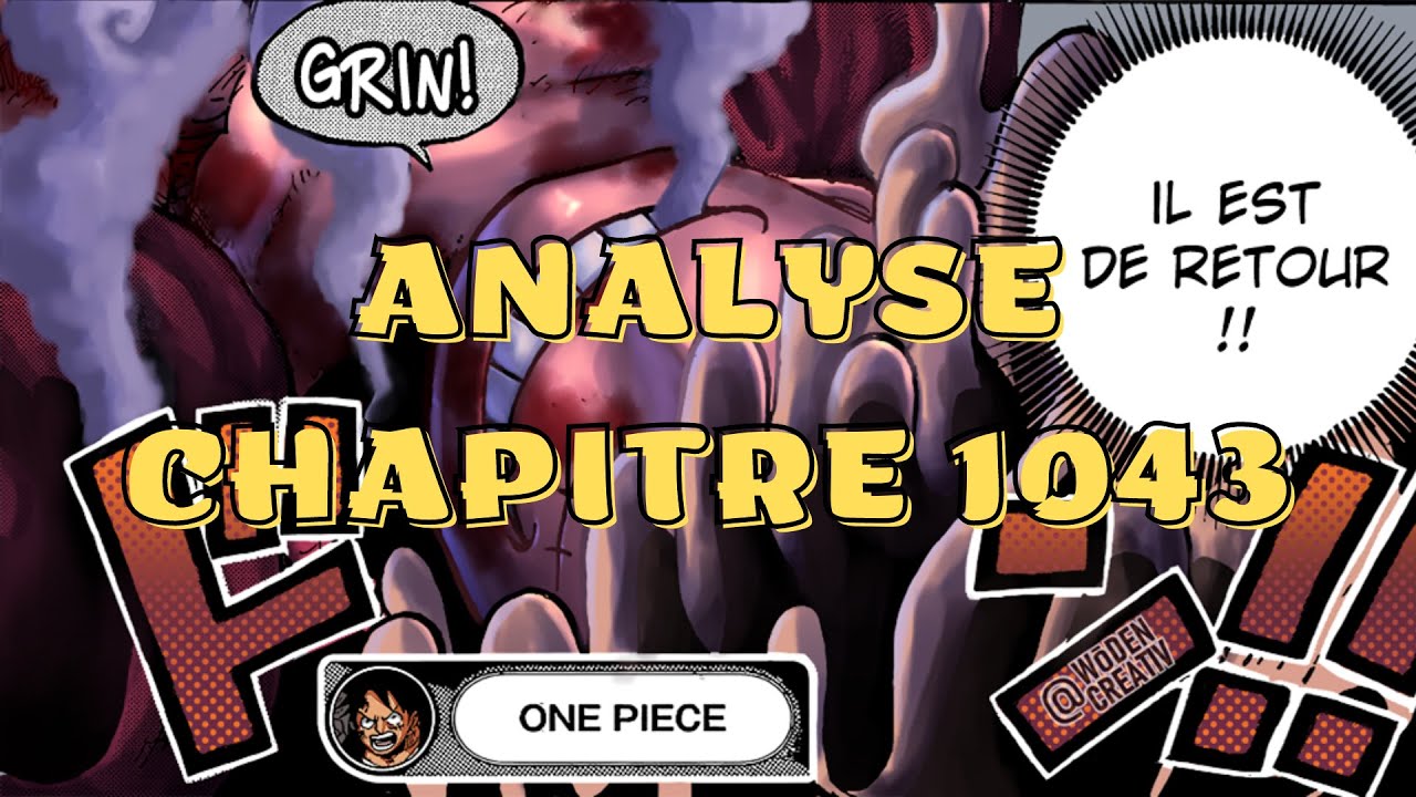 ONE PIECE 1043 – Luffy est JoyBoy, c’est officiel ! Analyse de ce scan