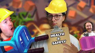 We tried driving forklifts - it was bad...