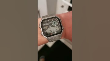 Casio WS1700H Moon Phase Accuracy #casiowatch