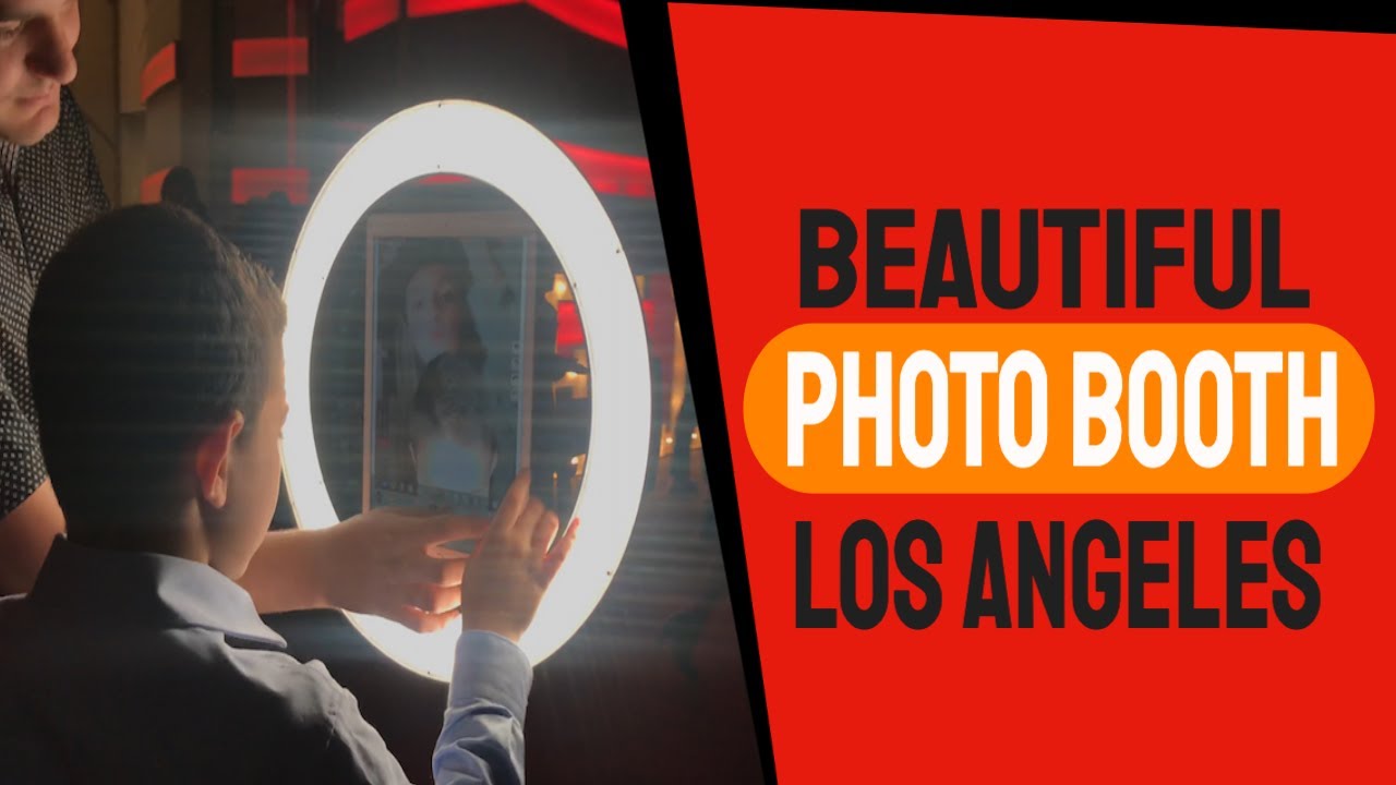 Beautiful Open Air Photo Booth Rental Safe Photo Booth Rental Los Angeles Youtube