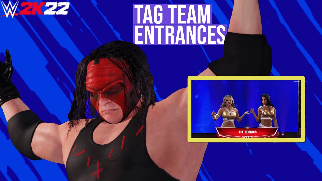 WWE 2K22 ALL Tag Team Entrances YouTube