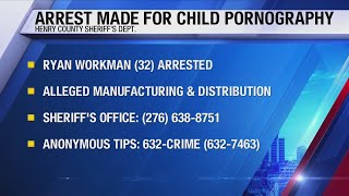 Man arrested in Henry County, accused of child pornography