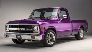The 2025 Chevy C10 Pickup Is BACK  Classic Looks, Modern Power!