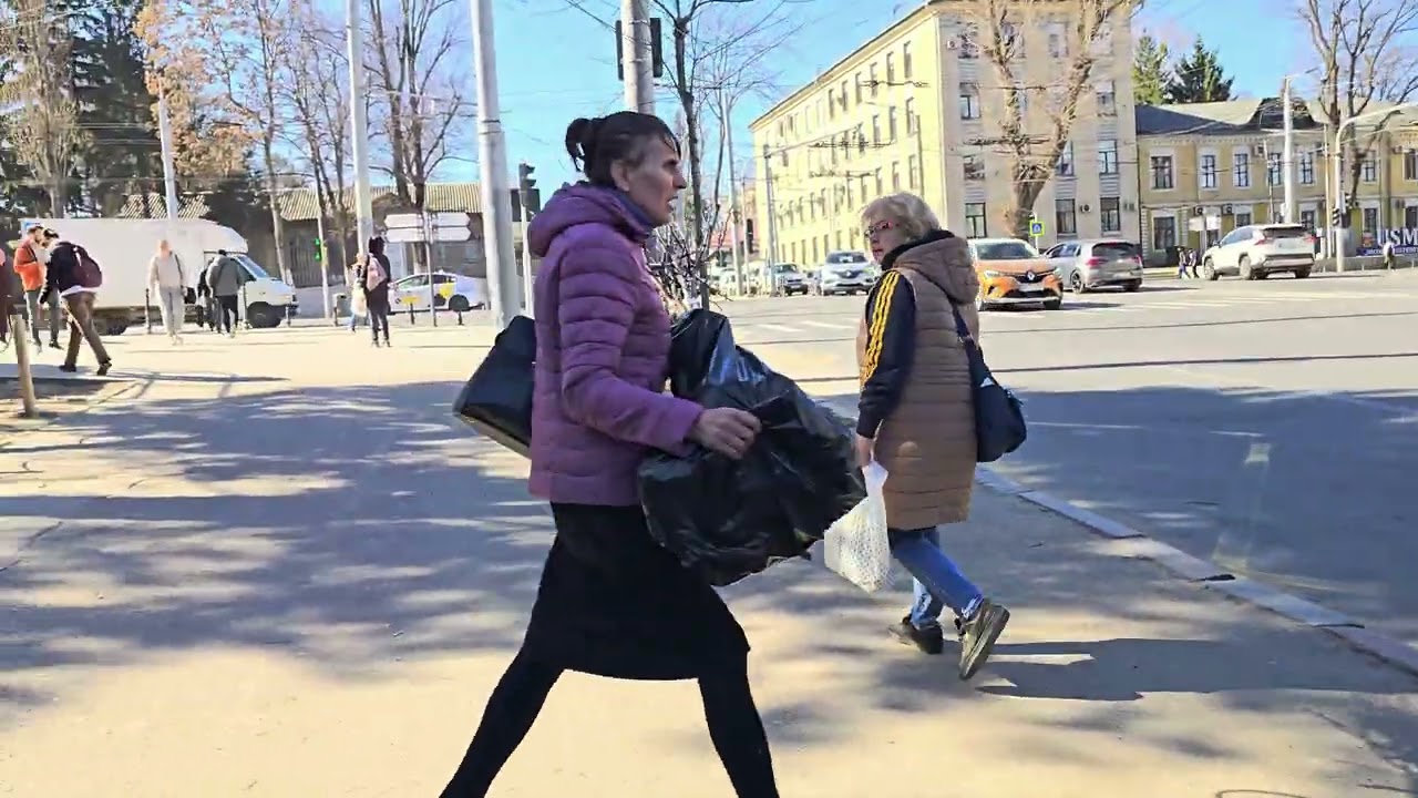 Кишинёв, ул.М.Витязул сегодня утром 11.03.2026