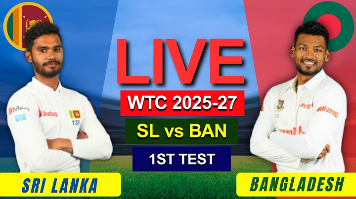 Day 3 | 1st Test | Bangladesh vs Sri Lanka