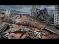Turkey Underwater in 10 Minutes! Flash Flood Destroys Havza, Cars Swept Away in Chaos Night