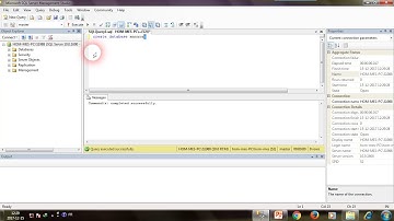 إنشاء قاعدة بيانات بالكود في sql server