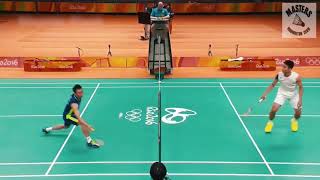 Top 20 skill trick shot badminton