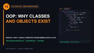 Information FS-015: OOP: Why Classes and Objects Exist | Full Stack Java Guide
