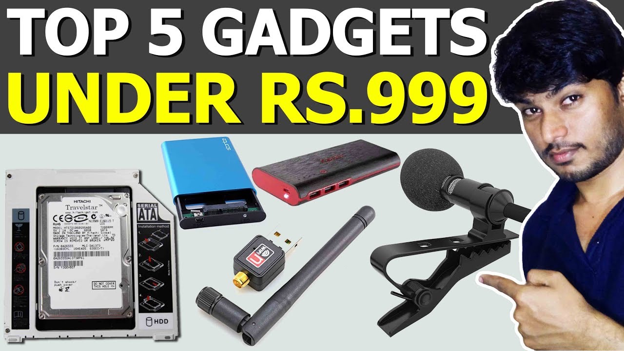 Top 5 Gadgets Under 1000 Top 5 Gadgets Under Rs.1000 - YouTube