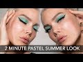 2 Minute Makeup - Pastel Summer Look | Linda Hallberg