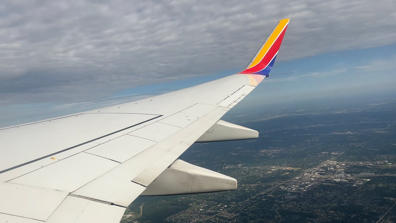 Full Flight 7 Southwest Airlines Boeing 737700 Chicago (MDW) to