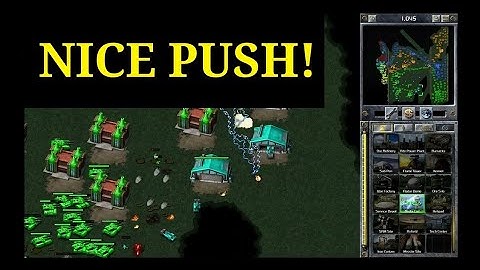 3 on 3 PRO multiplayer Command and Conquer NICE PUSH!