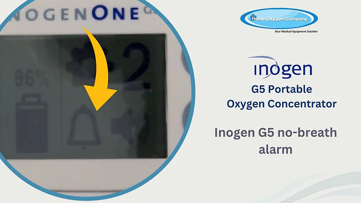 Inogen One G5 Portable Oxygen Concentrator: No Breath Alarm