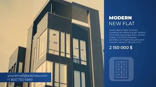Modern Real Estate Slideshow After Effects Templates
