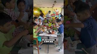 Kids + creativity + plants 🌿✨The perfect screen-free terrarium workshop! #KidsWorkshop#plants #pune