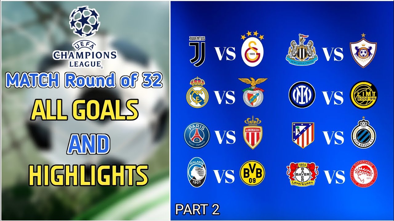ALL GOALS | UEFA Champions League Play-Off Second Leg Highlights 2025/26 ✅