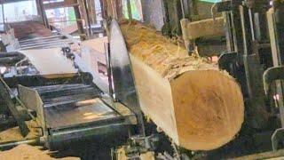 Milling red oak ties #198