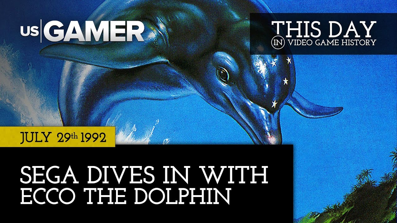 Day in Video Game History | July 29: Sega Gets All Hippy-Dippy with Ecco the Dolphin [1992] - YouTube
