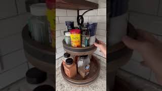 Wood Two-Tier Lazy Susan (Honest Review)
