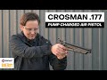 177 crosman american classic 1377 air pistol  air gun review