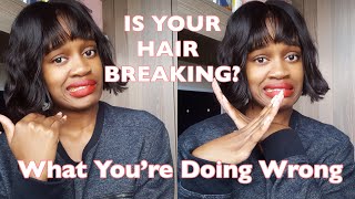 7 Things NOT To Do To Your Relaxed Hair | South African Youtuber