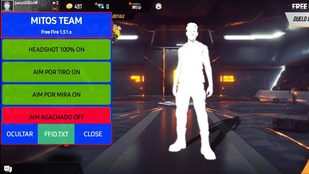 Mod Menú APK Gratis Free Fire 1.52.3 YouTube