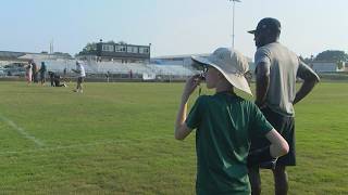 More than football: Calvary Christian’s newest assistant coach is just 11-years-old
