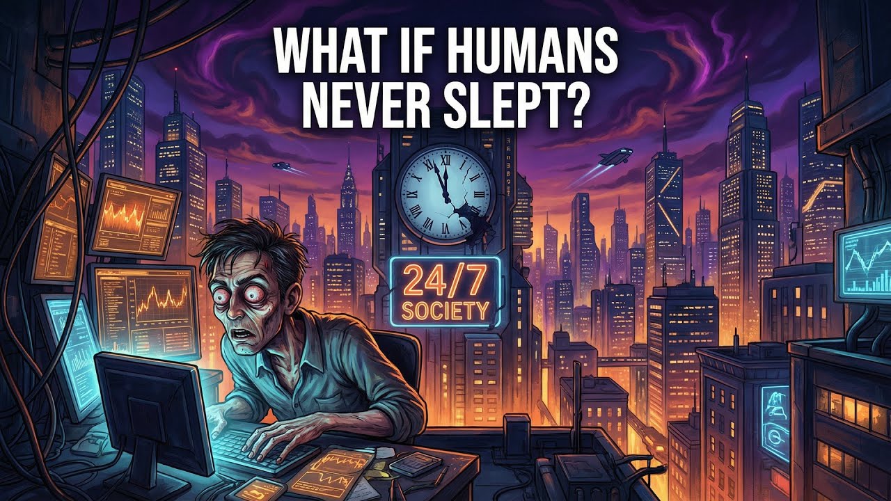 What if humans didn't sleep?
