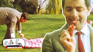 Mr. Beans Picknick im Park