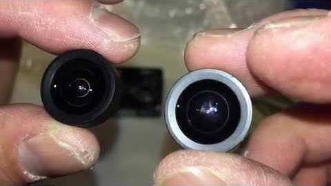 Lens replacement for my YiLite action camera from Aliexpress