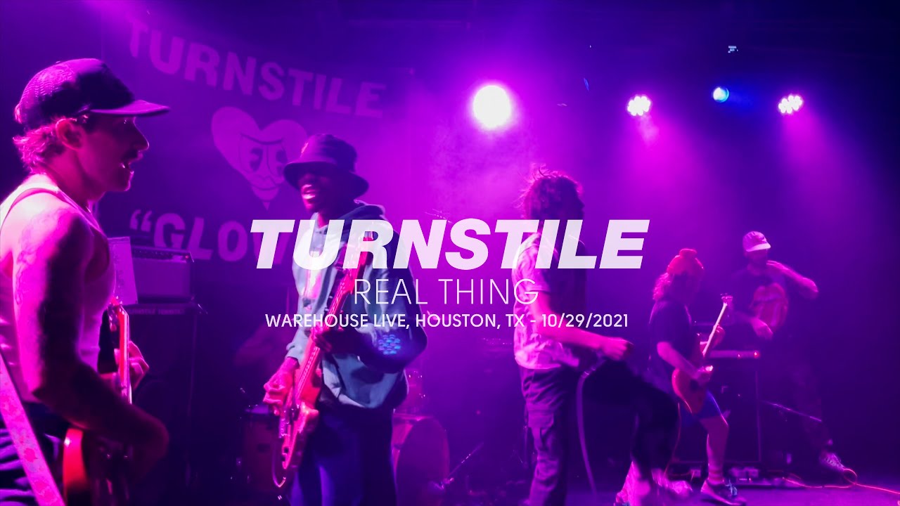 Turnstile - Real Thing (Live at Warehouse Live, Houston, TX) - YouTube