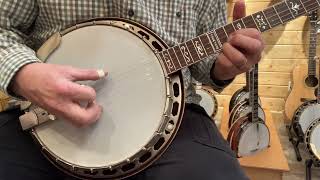 2012 Huber VRB-3 Truetone - Jim Britton Banjo Profile