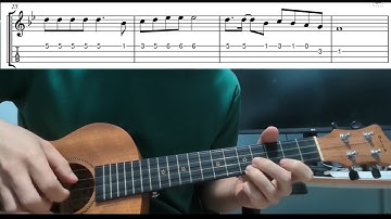 Round and Round (Squid Game) - Easy Beginner Ukulele Tabs With Playthrough Tutorial Lesson