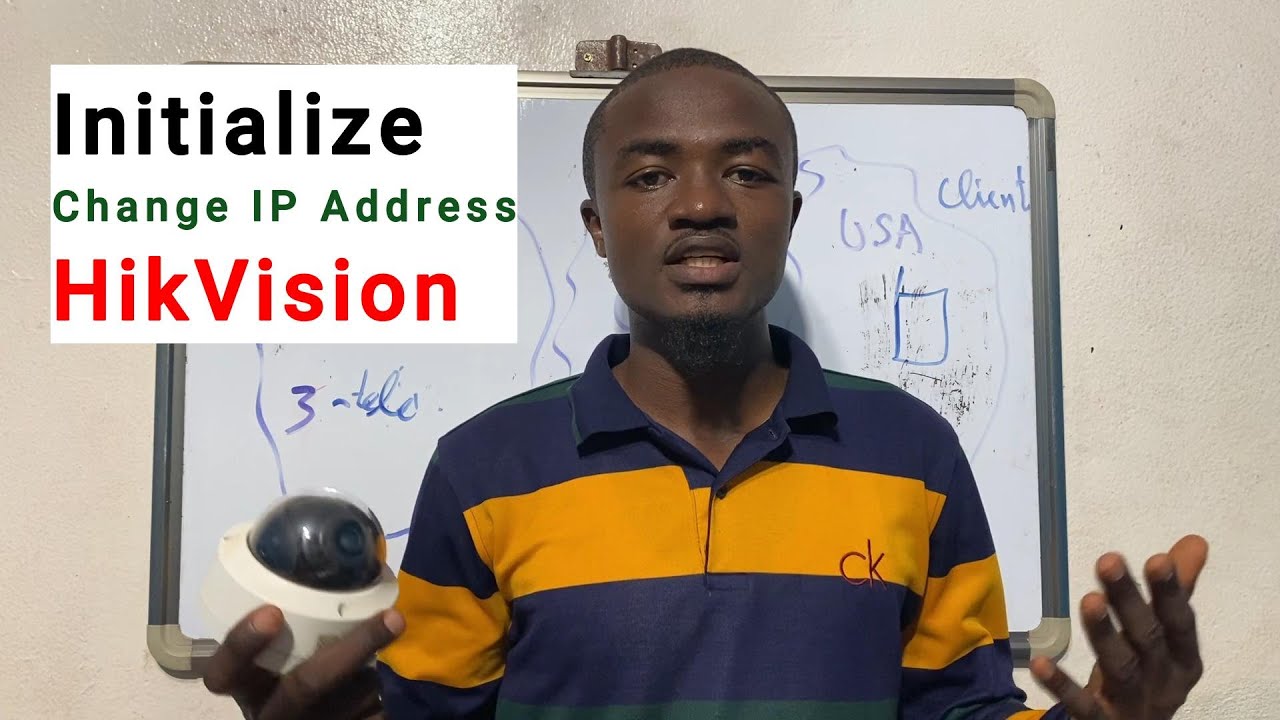 Comment activer une caméra IP HikVision et modifier son adresse IP juste via un navigateur Web