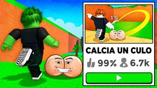 PROVO LE COPIE più STRANE di CALCIA un LUCKY BLOCK su ROB...