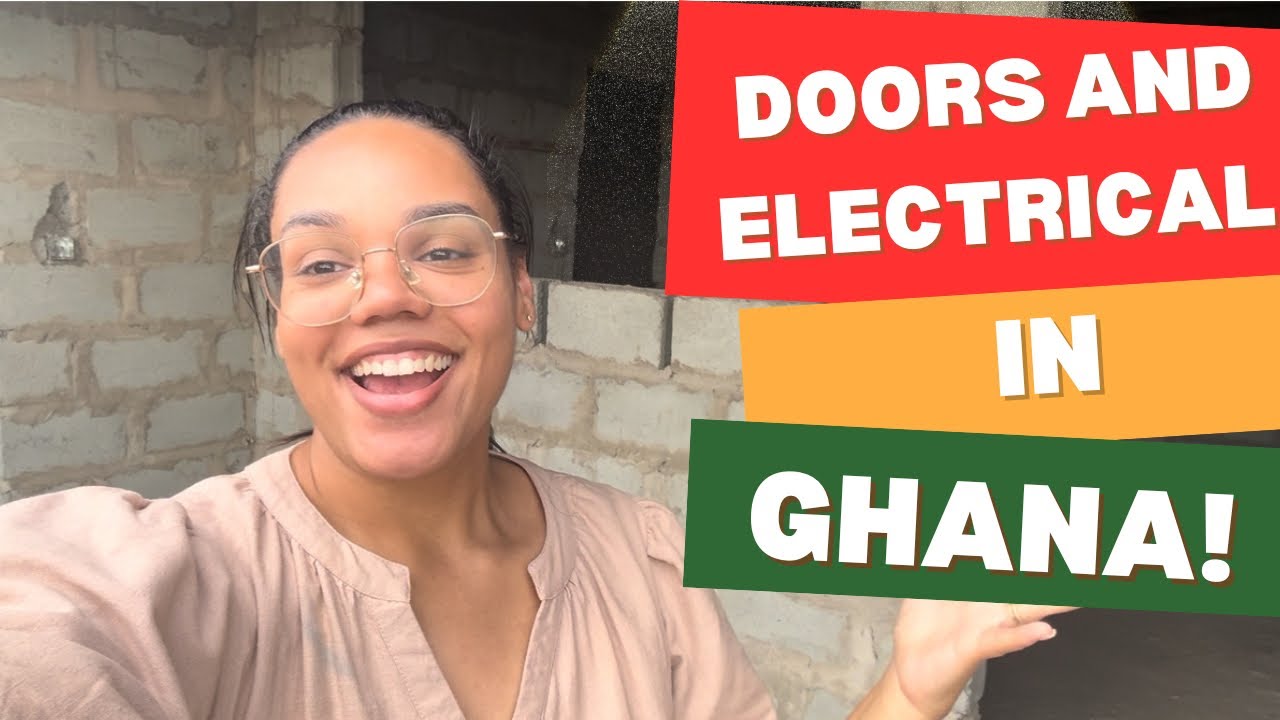 Устанавливаем двери для нашего дома в Гане! 🇬🇭