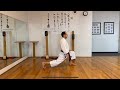 Karate stretching routine to improve flexibility